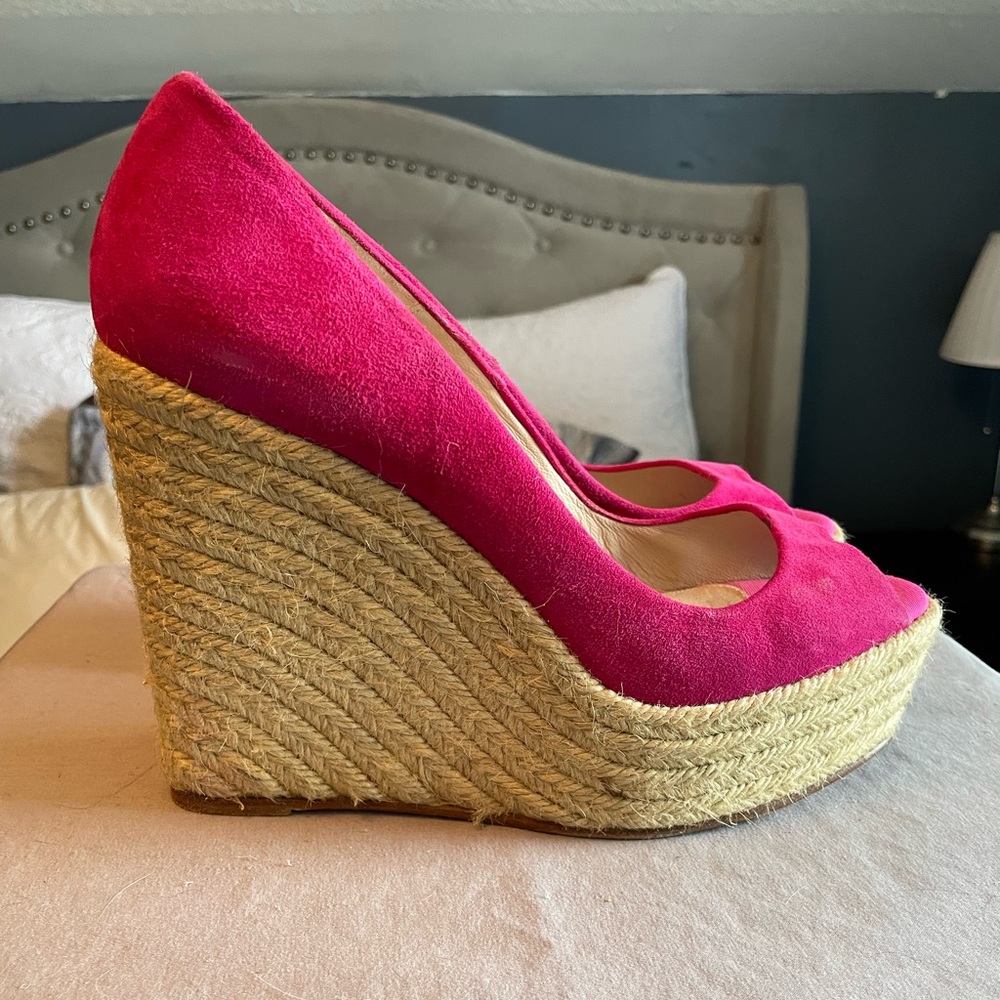 Brian Atwood Wedge Sandals
